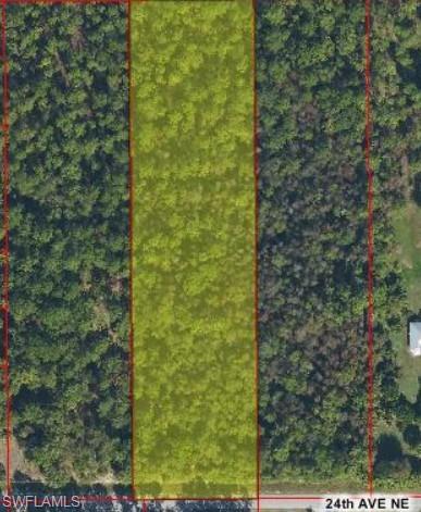 Bring your vision to life on this spacious 2.5-acre parcel in Golden Gate Estates. Located on a paved road and surrounded by the expansive acreage lifestyle that makes the Estates so desirable, this property offers plenty of room to design and build the home you’ve been dreaming of.

Imagine a custom home with a large backyard, resort-style pool, outdoor entertaining space, workshop, garden or other permitted improvements. Golden Gate Estates offers the flexibility and space to enjoy a more open, semi-rural lifestyle while remaining conveniently connected to Naples and surrounding amenities.

Easy access to major roads including Immokalee Road, Vanderbilt Beach Road and Golden Gate Boulevard makes it convenient to reach shopping, dining, schools, parks and other everyday destinations.

The adjoining 2.5-acre parcel is also available, (MLS# 226035078 )creating a unique opportunity for a buyer interested in acquiring both parcels and owning approximately 5 acres, subject to availability and applicable terms.

DEP/environmental documentation is available for the original 5-acre property. Because the parcels have recently been divided, buyers are encouraged to independently verify current parcel-specific environmental conditions, upland/wetland areas, zoning, permitted uses, utilities, building requirements and all other information important to their intended use.

Acreage, paved access and the freedom to create your own Southwest Florida property — come see the possibilities!