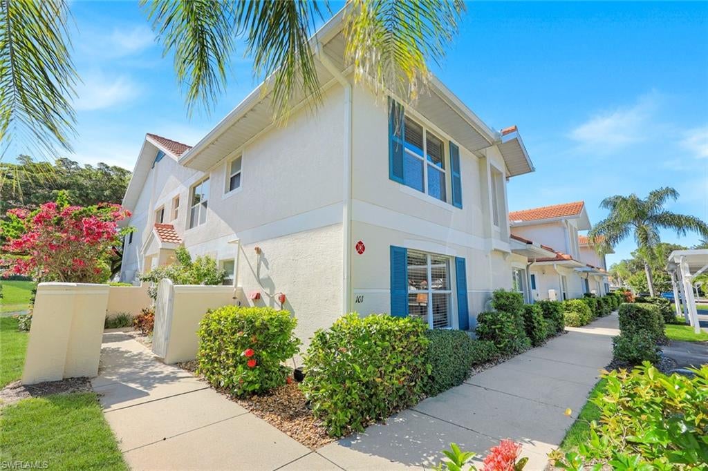 Enjoy the Florida lifestyle in this inviting 2-bedroom, 2-bathroom condo with a versatile den in the desirable Carlton Lakes community of Naples! This first-floor residence features a screened lanai overlooking a peaceful pond, providing a relaxing setting to enjoy your morning coffee or unwind in the beautiful Southwest Florida weather. The flexible floor plan offers two bedrooms, two full bathrooms, and an additional den perfect for a home office, reading room, or hobby space. Offered unfurnished, this condo provides the opportunity to bring your own style and make it your own. Enjoy the community amenities and convenient location near shopping, dining, and the beautiful beaches of Naples. Whether you're searching for a full-time residence, seasonal retreat, or investment opportunity, this property is a wonderful opportunity to experience the Naples lifestyle!