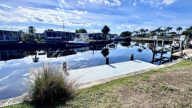 Welcome to your dream waterfront home in the premier 55+ gated community of Old Bridge Village! This stunning manufactured home boasts 2 bedrooms, 2 bathrooms, and a host of luxurious features. Step inside to find a spacious living area with luxury vinyl flooring and stainless steel appliances in the kitchen. The home is equipped with 4 mini splits for optimal comfort, and two sets of French doors lead to an enclosed heat/cooled lanai where you can enjoy the beautiful water views. Both Bathrooms feature walk-in showers with handicap handles for added convenience. Outside, you'll find a covered patio area overlooking the canal, complete with a boat dock for easy access to the Gulf for the boating or fishing enthusiasts. Take a dip in the new heated saltwater community pool or relax in the sun while taking in the serene surroundings. With Gulf access and a prime location in Old Bridge Village, this home offers the perfect blend of luxury and convenience for your retirement years. Don't miss out on this incredible opportunity to live the waterfront lifestyle you've always dreamed of!
Old Bridge Village, is a friendly, 55+ resident owned community right off the Caloosahatchee River and Gulf Access with lots of amenities, activities all year, clubs and entertainment.  There is a resort style brand new Salt-water  heated pool and hot tub, fitness center, recreation center, bocce ball, pickleball, shuffleboard, tennis, basketball, putting green, horseshoe pits, community clubhouse, fishing pier, kayak and boat launch and an 81 slip marina.   Drive your golf cart around the community, to and from your activities or to Palm Point where you can fish, have a picnic, watch the boats or just enjoy the sunset.  This community is a hidden gem with just minutes by boat or car to downtown Ft. Myers and right between 2 airports with approximately 30 minutes to both Southwest Florida International Airport and Punta Gorda Airport.
