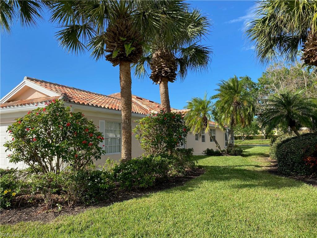 Village Walk of Naples Attached Villa Home Available for annual lease or for a minimum of 4 months. Rate shown is for annual lease. Available for season 2027 at $4500 per month. TURNKEY FURNISHED - 2 bedrooms, den, screen enclosed patio and lanai, attached 2 car garage. Excellent location in North Naples in a friendly community with 3 community pools, tennis, pickleball, bocce ball, fitness gym, restaurant, hair salon and community activities room.