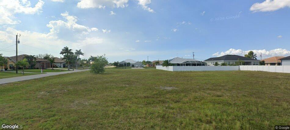 Seize the opportunity to own a prime homesite in the growing and highly desirable Northwest Cape Coral area. Located at 142 SW 36th Place, this property offers the perfect setting to build your custom dream home in one of Southwest Florida's fastest-growing communities.

Surrounded by newer homes and ongoing development, this lot provides the ideal combination of privacy, space, and future potential. Whether you're looking to build now, invest for the future, or secure a place in the sunshine, this property offers outstanding value in a market that continues to attract buyers from across the country.

Northwest Cape Coral is known for its peaceful residential atmosphere, expanding infrastructure, and convenient access to shopping, dining, parks, golf courses, boat ramps, and all the lifestyle amenities that make Cape Coral one of Florida's most sought-after destinations. Enjoy year-round sunshine, beautiful natural surroundings, and the flexibility to design a home that perfectly fits your vision and lifestyle.

With steady growth continuing throughout the Northwest Cape, vacant lots in desirable locations are becoming increasingly difficult to find. This is your chance to purchase land in an area poised for continued appreciation while enjoying the benefits of one of Southwest Florida's most dynamic real estate markets.

Whether you're a builder, investor, or future homeowner, this property presents an exceptional opportunity to create something truly special. Bring your plans, your builder, and your imagination, and turn your Florida dream into reality.

Highlights:

Desirable Northwest Cape Coral location
Residential lot ready for future development
Surrounded by established and newer homes
Excellent opportunity for a custom home or investment
Convenient access to shopping, dining, recreation, and everyday amenities
Located in a rapidly growing area of Cape Coral
No waiting for the perfect house when you can build exactly what you want

Don't miss this opportunity to own a piece of Northwest Cape Coral's exciting future. Secure your lot today and start planning tomorrow's dream home.