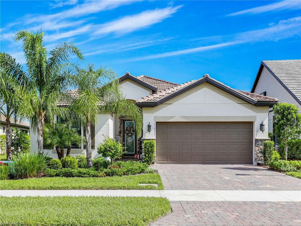 Welcome to this stunning 3 bedroom/2 bath pool home, offering the perfect combination of luxury and comfort. Situated on a serene lake, this 2021 built home has upgrades like hurricane impact glass and doors, plantation shutters, and lighting fixtures. As you step through the entry, you'll be captivated by the open floor plan that seamlessly connects the living, dining, and kitchen areas. Natural light pours in through zero-corner sliders, creating an inviting atmosphere. The kitchen is a chef's delight, with high-end appliances, granite countertops, and ample cabinet space. It's perfect for entertaining and allows you to socialize with your guests. The primary suite is a retreat of its own, featuring custom California Closets and a luxurious en-suite bathroom with dual sinks, a soaking tub, and a separate shower. The spacious guest bedrooms provide privacy from the living area, with a bathroom nearby. The true gem of this home is the newly screened outdoor living space, where you can relax in your private pool enjoying the lake views. Additional features of this home include a 3-car garage, a separate laundry room, and mature landscaping that adds to the curb appeal. This is not just a house; it's a lifestyle. Existing Home Warranty can be transferred to new Buyers and recently added hook up at the electrical box is ready to receive a new generator. The Plantation offers a beautiful amenity center, featuring a clubhouse, resort-style pool and separate lap pool, tennis and pickle ball courts, fitness center, outdoor grill and covered seating area, a fire pit, and playing area. Don't miss out on the chance to make this your home!