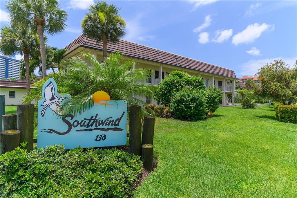 This lovely gem, located in the heart of beautiful Marco Island, has everything you need to settle in as a property owner in Paradise! The white sand beaches of the Gulf are less than 3 blocks away. Favorite restaurants and retail shopping are equally close.
This well-maintained property is being sold furnished, featuring a king size bed, queen fold-out sofa, and a comfy side-by-side leather recliner built for two.
Renovations completed in 2022 include kitchen and bathroom upgrades, and new appliances. Two new wall AC units installed in October 2026. A new electrical panel was installed in 2021 and a new hot water heater in 2023.
The community swimming pool sparkles right outside your front door, for lounging with a good book or taking a refreshing swim. Socialization is encouraged at the Clubhouse, and a handy BBQ area provides an additional opportunity to be outside enjoying Florida's Endless Summer.   
Multiple laundry facilities are located on the Southwind property, as well as extra storage for each unit. 
All buildings at Southwind are receiving full roof replacements and H2 is already complete.
The Welcome mat is out and waiting for you as the new owner!