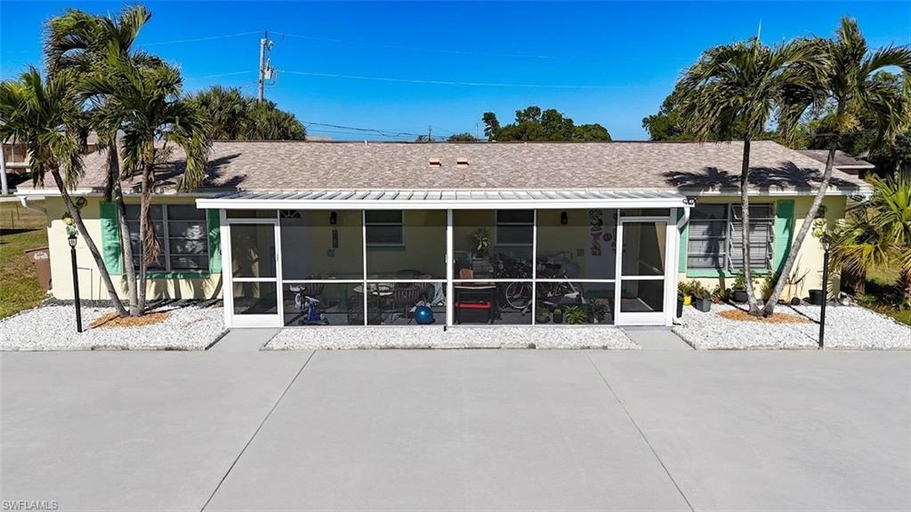 Welcome to 311 Tudor Drive, a 2-bedroom, 1-bathroom duplex (each side) in Cape Coral's sought-after Bimini Basin neighborhood — one of the city's most exciting up-and-coming waterfront districts.

This 1,710 sq ft duplex (total) features tile throughout, an updated kitchen, and a dedicated laundry/utility room on each side — all in a location at the center of Cape Coral's revitalized downtown.

The Bimini Basin Neighborhood: You're just steps from the Bimini Square mixed-use development, the anchor of the Bimini Basin shoreline, bringing apartments, shops, medical offices, a boat dock, and waterfront dining to the neighborhood. The city's South Cape Redevelopment is transforming the area into a mixed-use urban village with shopping and public art. Nearby Four Freedoms Park and Yacht Club Community Park offer green space, and the annual Cape Coral Holiday Boat-A-Long parade features decorated boats right around Bimini Basin.

Walkable to Downtown Cape Coral: Enjoy true downtown living with boutique shops and eclectic local restaurants like Trattoria Ciao, Ford's Garage, Cork Soakers, and Point 57, plus the Boathouse Tiki Bar & Grill on the river. Stroll to the Cape Coral Farmers Market every Saturday, or catch festivals, outdoor concerts, and movies in the park throughout the year.

Live where Cape Coral's future is being built — and where today's waterfront lifestyle is already here. Schedule your showing today!     Own and be apart of the future of Cape Coral.