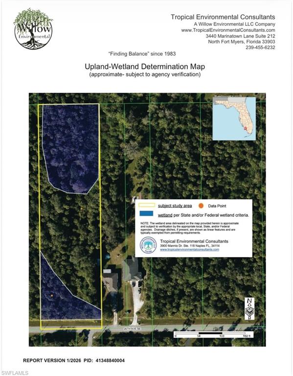 BUILD YOUR DREAM HOME ON THIS BEAUTIFUL 2.73-ACRE LOT, WITH 1.45 ACRES OF UPLANDS; MITIGATION OF THE DRIVEWAY IS ALREADY APPROVED BY THE DEP. THE LOT IS READY TO BUILD.