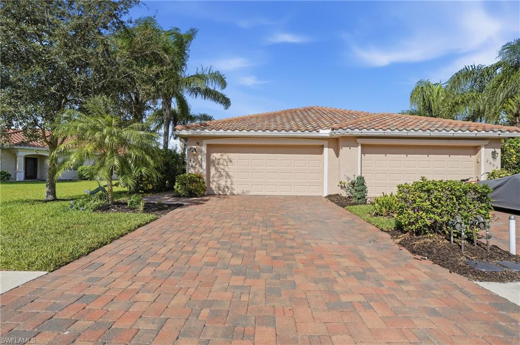 Just Re-Listed! Welcome to the BEST villa in Orange Blossom Ranch! This is the larger villa layout (Orchid Model) and one of the most impressive homes in the entire community thanks to its unmatched lake views. The moment you walk in, you are greeted with a full panoramic waterfront backdrop. Every window in the home frames a clear, open lake view that fills the space with natural light and an incredibly inviting atmosphere.

This villa sits on an oversized lot with an enormous side yard that is rare to find in the neighborhood. It feels private, open, and perfect for anyone who wants extra outdoor space without the maintenance of a stand alone single family home.

Inside you will find an expansive and functional layout with bright living areas, a spacious kitchen with white cabinetry, and a comfortable primary suite overlooking the water. The overall feel is airy, warm, and serene with views that simply do not exist anywhere else in Orange Blossom Ranch.

Enjoy resort style amenities including two pools, a clubhouse, fitness center, sports courts, and miles of sidewalks throughout the community. Close to schools, shops, and everything growing in the Immokalee Road corridor.

This is a rare opportunity to own the most impressive lakefront villa in the community. Reach out for your private showing.