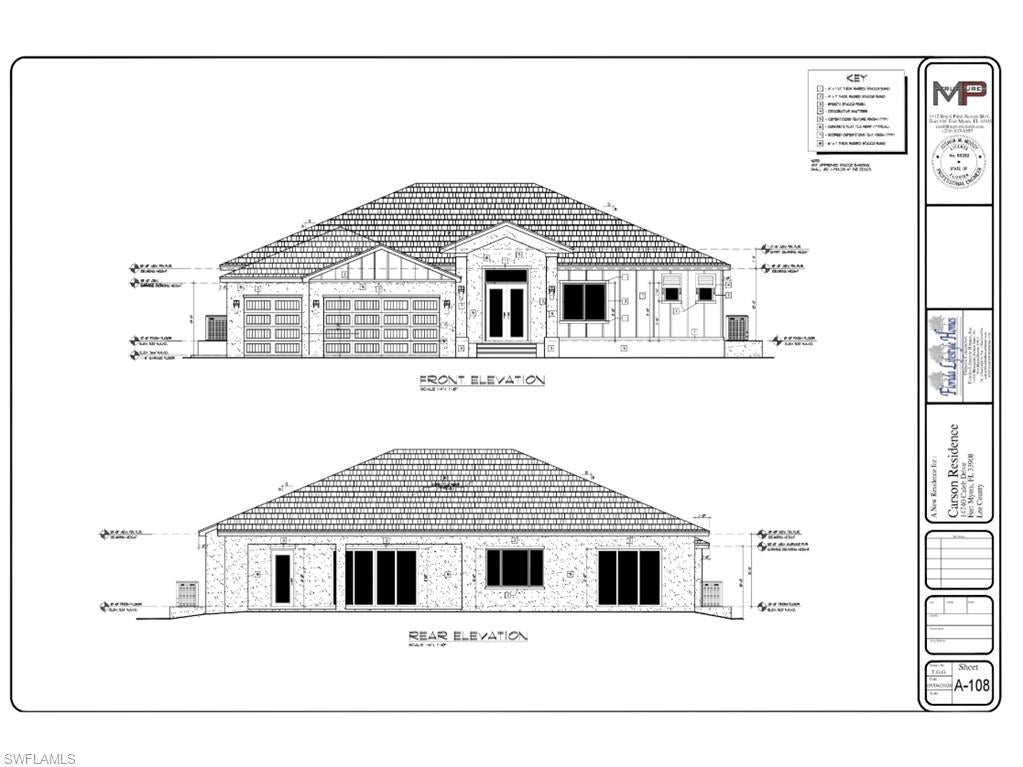 Under construction waterfront home in Palm Acres with direct gulf access now available!  Purchase this 3 bedroom 3 bath 3 car garage with over 2,700 s/f of living area and have a chance to work with one of SWFL’s top custom home builder "Florida Lifestyle Homes." Securing this amazing home early will allow you to be involved in some of the interior selections of fixtures and finishes.  Plus you can add additional upgrades if desired. With very few remaining vacant lots in this waterfront community, you won’t want to miss this chance to build the home of your dreams!