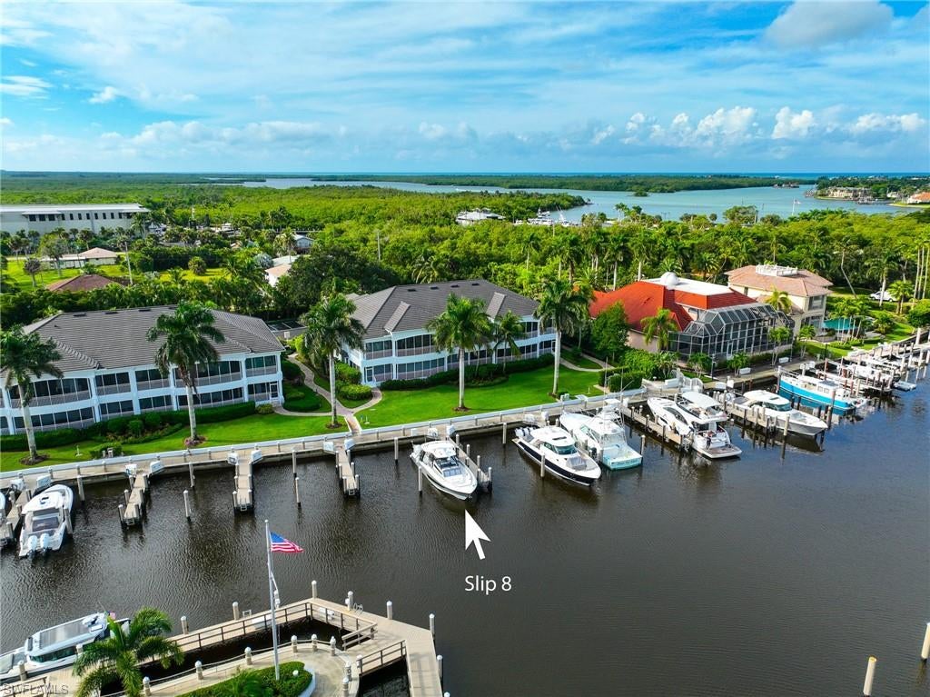 A rare opportunity to lease a highly sought-after 65-foot boat slip at Southpointe Yacht Club at Windstar Marina. Slip #8 is available immediately for an annual lease, offering quick, direct Gulf access with deep water and no bridges. Marina amenities include 50- and 30-amp shore power at the slip, fresh water, restrooms, pump-out service, ice, and a full-time harbormaster on site. Convenient parking beside the slips makes loading and unloading easy, with carts available to transport your gear. The entire marina was reconstructed following Hurricane Ian, featuring composite decking and new pilings. An ideal home base for making the most of life on the water.