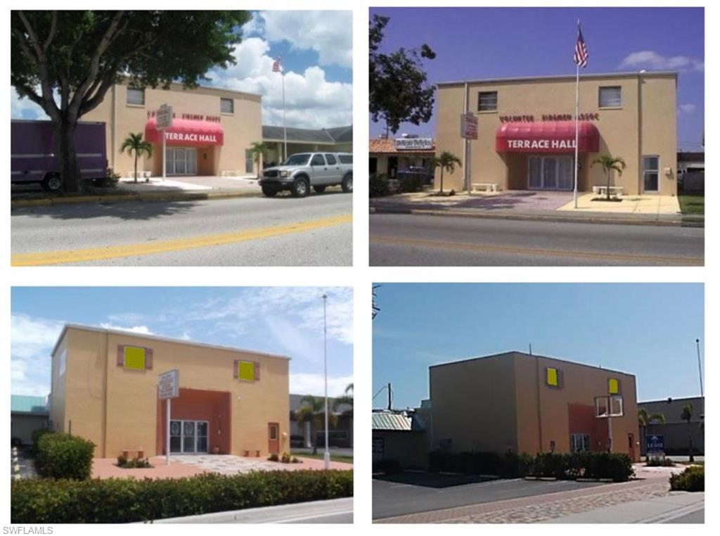 MAIN LOCATION!! Downtown Cape Coral on 47th Ter. 5920sf two floor building. Great opportunity for Sky Bar, Restaurant, Bakery, Night Club, Brewery and a lot more opportunities, in the heart of Downtown Cape Coral. Possible to split it in two units with plans ready to go. Unit one is 2,120sf plus 525sf patio right on 47th ter. Unit two is 2,600sf on the first floor, 525sf patio right on 47th ter. and 1,200sf on the second floor. Or you can use all 5,920sf as one business. High visibility with a lot of public parking across the street from Big John's Plaza. The seller is willing to do owner financing for the qualified buyer.