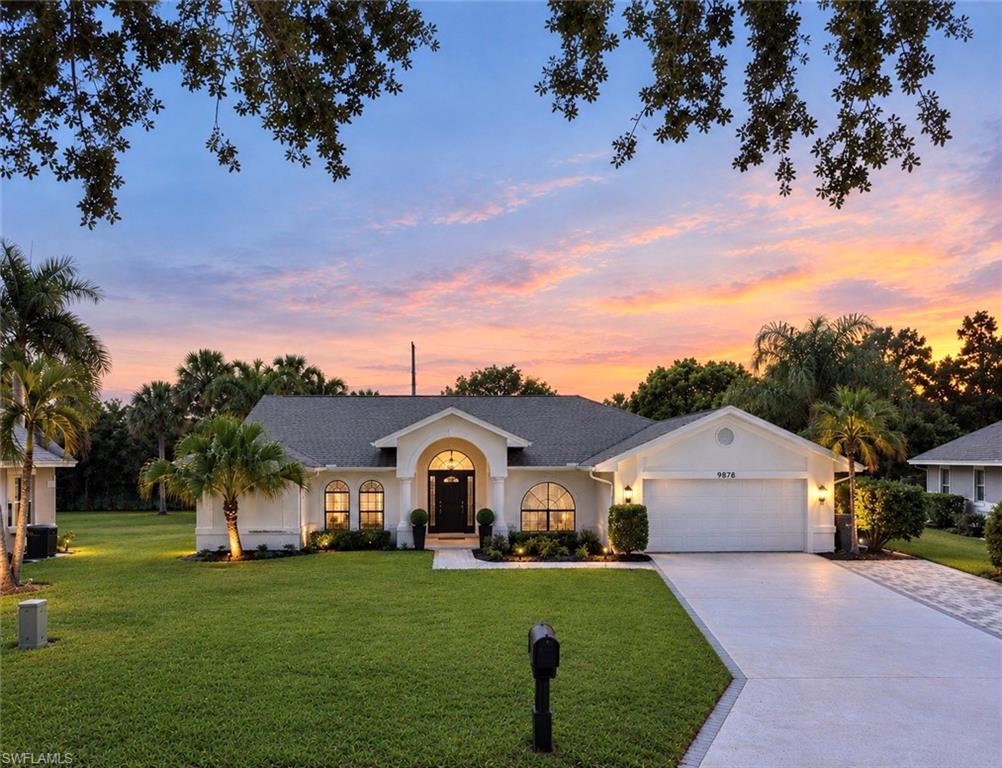 Beautifully remodeled and ideally located in a charming, quiet, pet-friendly, established residential neighborhood with minimal through traffic and an incredibly affordable HOA of less than $60 PER MONTH! Just minutes from FGCU, Gulf Coast Town Center, Miromar Outlets, Southwest Florida International Airport (RSW), shopping, dining, entertainment, and an ever-growing selection of nearby plazas and restaurants, everything you need is right around the corner while still enjoying the peace and privacy of a tucked-away residential community!

Featuring a newer ROOF installed in 2022, extensive renovations completed in 2023, raised ceilings, a beautifully renovated kitchen with a new quartz island, custom zebra blinds, and a NEW A/C system. The spacious main residence offers 3 bedrooms, 2 full bathrooms, and a convenient POOL HALF BATH. Step outside to your own private tropical retreat, featuring a beautiful screened-in pool surrounded by lush landscaping, an expansive covered lanai, and multiple outdoor lounging and entertaining areas. Whether enjoying a quiet morning by the pool, relaxing in the shade, or hosting gatherings with friends and family, this inviting outdoor space is designed for year-round Florida living!

What truly sets this property apart is the recently added, beautifully designed 2-bedroom, 2-bathroom apartment, featuring a PRIMARY BEDROOM with its own ensuite bathroom, a full kitchen, laundry room, private entrance, its own dedicated A/C system, and a secluded outdoor patio with a cozy seating area. Thoughtfully designed to provide comfort, privacy, and independence, this additional living space opens the door to endless possibilities!

Perfect for multigenerational living, extended family, visiting guests, or buyers looking for a property with long-term investment potential. Alternatively, explore the possibility of combining both living areas into one expansive residence, creating a home tailored entirely to your lifestyle and vision.

Two distinct living spaces, an unbeatable location, an exceptionally low HOA, and endless possibilities — all in one property!