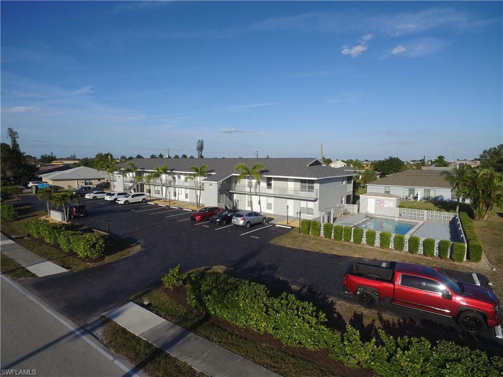 Unique Multi-Family Investment! This 12-unit apartment property is centrally located along Country Club Boulevard in Cape Coral, providing convenient access to local retail, dining, and the Fort Myers area. The asset is comprised of twelve 2-bedroom, 1-bath units, each offering a screened lanai and individual washer and dryer hookups. The property also features a large on-site swimming pool, an attractive amenity that supports long-term tenant retention. The building is fully occupied, with all units updated, offering investors immediate in-place income and a well-maintained, low-management asset suited for stable, long-term ownership.
