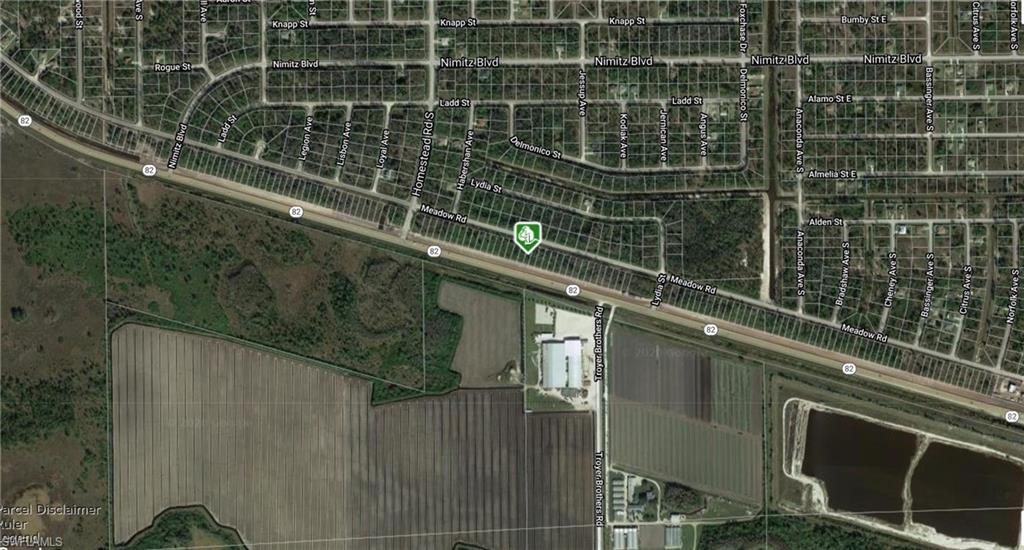 commercial vacant lot on SR 82 Lehigh, major road, many exposures, build your business here, agent has 100+ other commercial lots mostly around SR 82 area for a package deal, as is