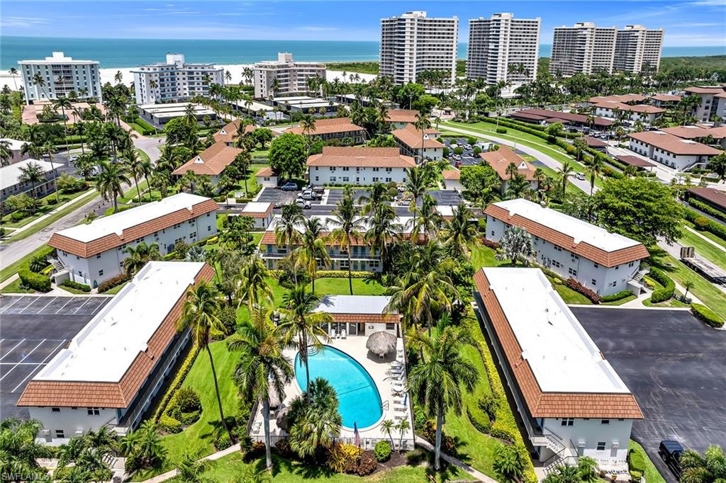 Enjoy the simplicity of island living in this beautifully furnished efficiency conversion to a one-bedroom residence offering desirable southern exposure in the charming Seabreeze community on Marco Island. Thoughtfully designed to maximize comfort and functionality, this inviting condominium presents an exceptional opportunity for a vacation retreat, seasonal escape or low-maintenance full-time residence in one of Southwest Florida’s sought-after destinations. Filled with natural light from its sunny southern exposure, the welcoming interior creates a bright and airy atmosphere that enhances the home's comfortable layout. The thoughtfully designed kitchen features built-in cabinetry and stainless steel appliances, including a range, French-door refrigerator and microwave, providing style and convenience for everyday living. A breakfast bar with seating for two offers the perfect space for casual dining, morning coffee or planning the day's island adventures. Offered furnished, this move-in-ready residence allows you to begin enjoying the Marco Island lifestyle immediately or take advantage of its excellent potential as an investment property or seasonal getaway. The full bath is efficiently designed to complement the home's practical layout while maintaining comfort and functionality. Residents enjoy effortless access to the beautifully maintained community grounds and a variety of amenities designed to enhance everyday living. Just a short distance away, the community pool provides the ideal setting for soaking up the Florida sunshine, while the barbecue and picnic area offers a wonderful space for gathering with family and friends. Additional conveniences include a community room and common laundry facilities, creating a carefree and enjoyable ownership experience. Ideally close to Marco Island's world-renowned white sand beaches, waterfront dining destinations, boutique shopping and popular local attractions, this residence places the best of island living right at your fingertips. Whether spent enjoying spectacular sunsets along the Gulf, exploring nearby parks and waterways, or simply relaxing poolside with a book, every day feels like a vacation. Ideal as a personal getaway, seasonal residence or investment rental opportunity, this charming furnished condominium offers exceptional value and lower efficiency maintenance fees while providing a bedroom along with the opportunity to enjoy the relaxed coastal lifestyle that makes Marco Island one of Florida's premier destinations.