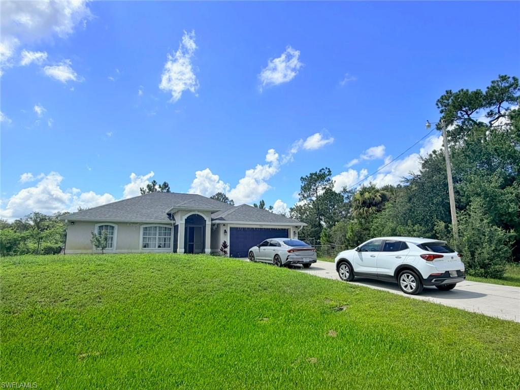 Great opportunity in Lehigh Acres! This 3-bedroom, 2-bath home offers 1,497 sq. ft. of living space and is in good condition. Features include a 2-year-old roof, HVAC approximately 8 years old, and no known plumbing or electrical issues. A new tub has also been installed. No major repairs are needed, making this a great move-in-ready opportunity!
