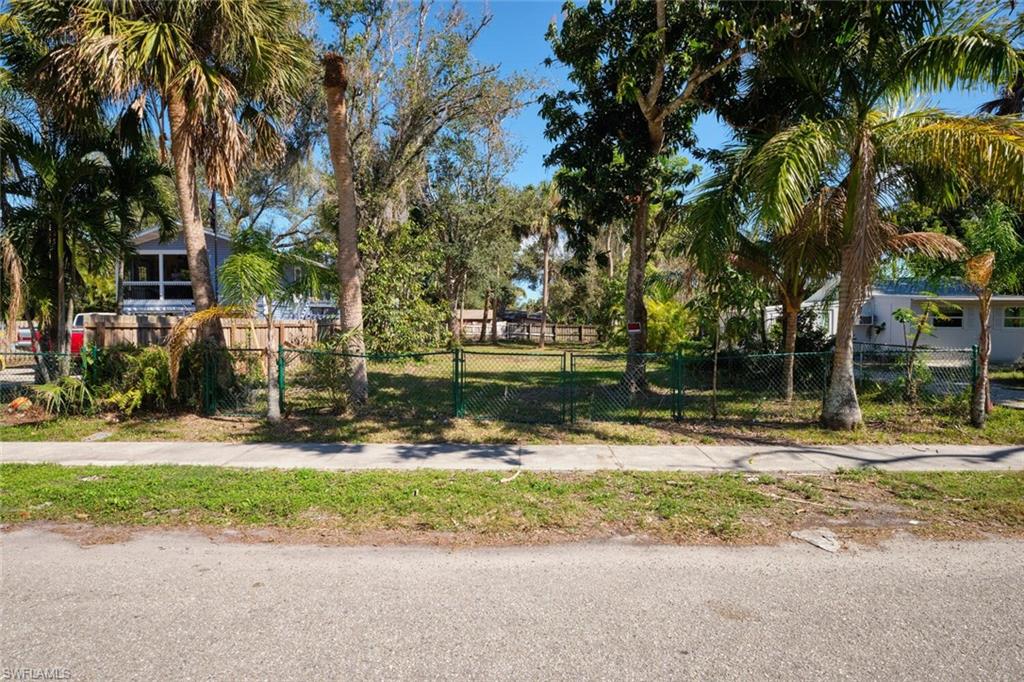 Price adjustment! Imagine designing your perfect home in a peaceful neighborhood just moments from the charm of historic downtown Fort Myers. This vacant residential lot offers convenient access to I-75, a short drive to RSW Airport, and close proximity to the Caloosahatchee River. Build a two-story home and enjoy potential river views, all while being tucked away in a quiet setting that still keeps you close to everything Southwest Florida has to offer.