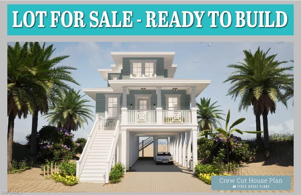 **One of the few truly build-ready waterfront opportunities in the heart of Matlacha!** This rare Gulf-access property has already been filled and graded, with brand-new county sewer and water infrastructure in place and power available for hookup—saving you valuable time and expense as you begin your project. The existing seawall remains intact, making this an exceptional opportunity to start building sooner rather than later.

Whether you're dreaming of a custom waterfront home, planning a business with island charm, or envisioning a mixed-use investment, this unique C-1 zoned property offers outstanding flexibility. Previously improved with two residential homes, the property may offer the opportunity to build two residences again, subject to buyer verification with Lee County. Concept home plans have even been designed for the site to help buyers visualize the possibilities, while still allowing you the freedom to customize or bring your own builder.

From your backyard, enjoy quick boating access to some of Southwest Florida's most iconic destinations, including Sanibel Island, North Captiva, Cayo Costa, Boca Grande, and the world-class fishing waters of Pine Island Sound and Charlotte Harbor. Spend your days exploring secluded beaches, waterfront restaurants, and endless island adventures—all just minutes away by boat.

With approximately 8,320 square feet of waterfront property, no HOA fees, and much of the costly site preparation already completed, opportunities like this are becoming increasingly difficult to find. Whether you're building your forever home, a waterfront business, or an investment property, this is your chance to own one of Matlacha's most desirable build-ready waterfront parcels.

**Ask about the concept home plans designed specifically for this property and discover what's possible on this exceptional waterfront lot.**