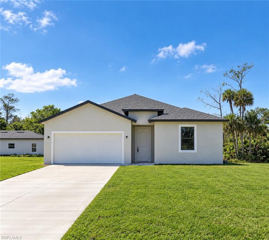 Welcome to this beautiful new construction home in Port LaBelle. This 3-bedroom, 2-bathroom residence offers 1,408 square feet of comfortable living space with a functional and inviting floor plan. The home features an open-concept living area, a modern kitchen with plenty of space for cooking and gathering, generously sized bedrooms, and contemporary finishes throughout. Enjoy a peaceful residential setting with a spacious lot and attached 2-car garage. Conveniently located near local amenities, shopping, dining, schools, parks, and major roads, this home offers the comfort and style of newer construction in the growing LaBelle community.