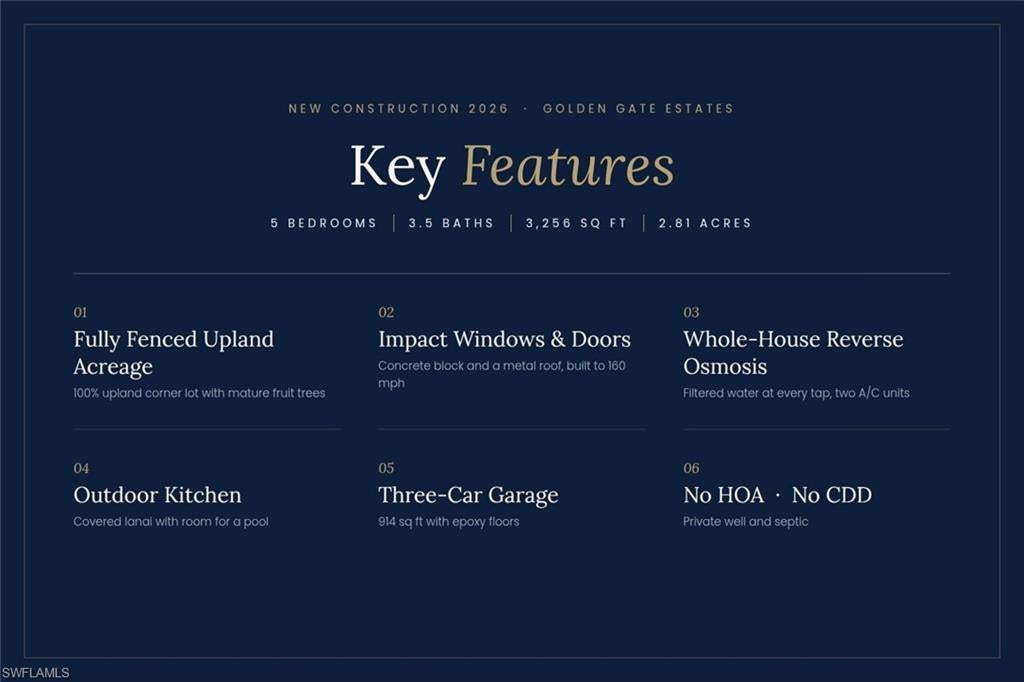 GOLDEN GATE ESTATES - Residential