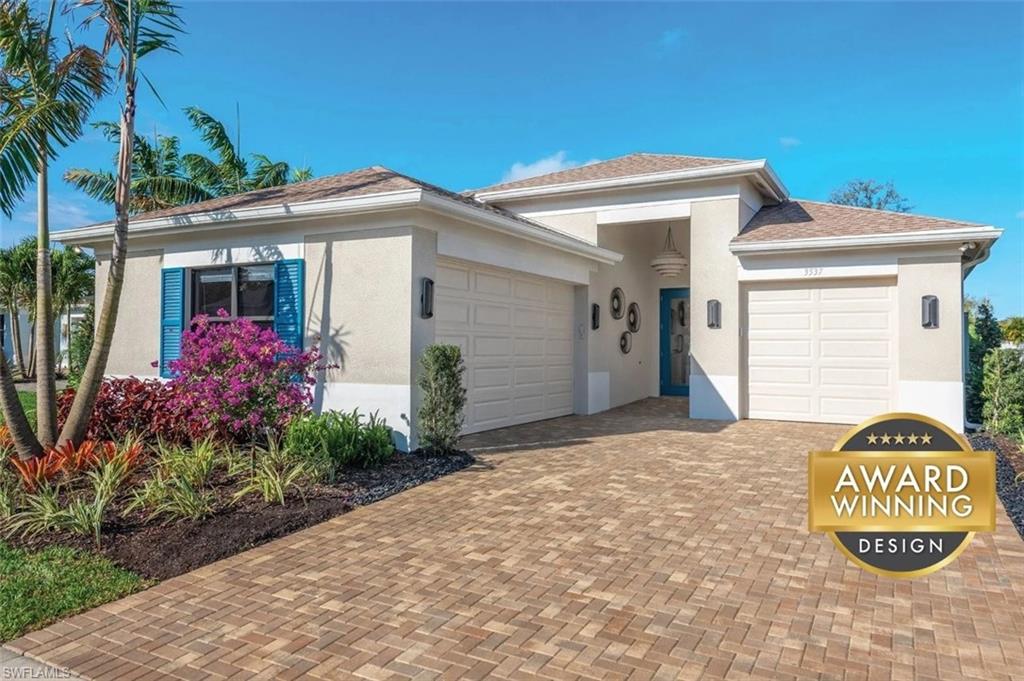 Brand New Construction available Dec 2026/Jan 2027 at Valencia Harbor! Experience luxury living in Fort Myers’ premier 55+ community. This stunning, single-family home combines modern design with an active, resort-style lifestyle. The Grenada Floorplan has a flexible layout including 3 Bedrooms + Den, 3 Full Bathrooms and 1 half Bathroom, and a 3-car garage. The Gourmet Kitchen offers stainless steel appliances, quartz countertops, and a spacious island. Tons of Elegant Finishes including premium tile flooring throughout the main open-concept living areas. The Owner's Retreat is a private suite designed for ultimate relaxation. The versatile Den is perfect for a home office, hobby room, or cozy media room. Have peace of mind with full impact-resistant windows and doors. Resort-Style Amenities at Valencia Harbor offer world-class facilities just steps from your door. Luxury Clubhouse that includes a social hub for clubs, events, and broad social calendars. Sports Complex with Championship pickleball and tennis courts with a state-of-the-art fitness center. Relaxation awaits in the massive resort-style pools and on-site dining options. Don't miss out on the opportunity to make this beautiful home yours in Valencia Harbor!