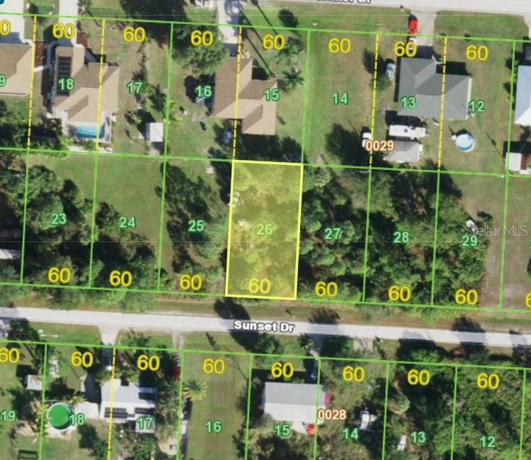 Discover a fantastic opportunity to build your dream home on this buildable 0.16-acre residential lot located at 27426 Sunset Drive in Punta Gorda, Florida. Situated within the well-established Tropical Gulf Acres subdivision in Charlotte County, this parcel spans approximately 7,049 square feet, offering room to design a home that fits your vision. The lot benefits from convenient access via a paved road, streamlining the building process. Zoned RSF3.5 for single-family residential use, this property offers practical building potential. With no HOA to worry about, buyers have added flexibility and freedom in their build plans. This Punta Gorda lot presents an affordable entry point into one of Southwest Florida's fastest-growing communities, ideal for future homeowners or investors looking to secure land in a desirable and expanding area. This lot is also listed as a pre-construction home under MLS# A4691357. The land may be purchased separately, with no obligation to use any particular builder.