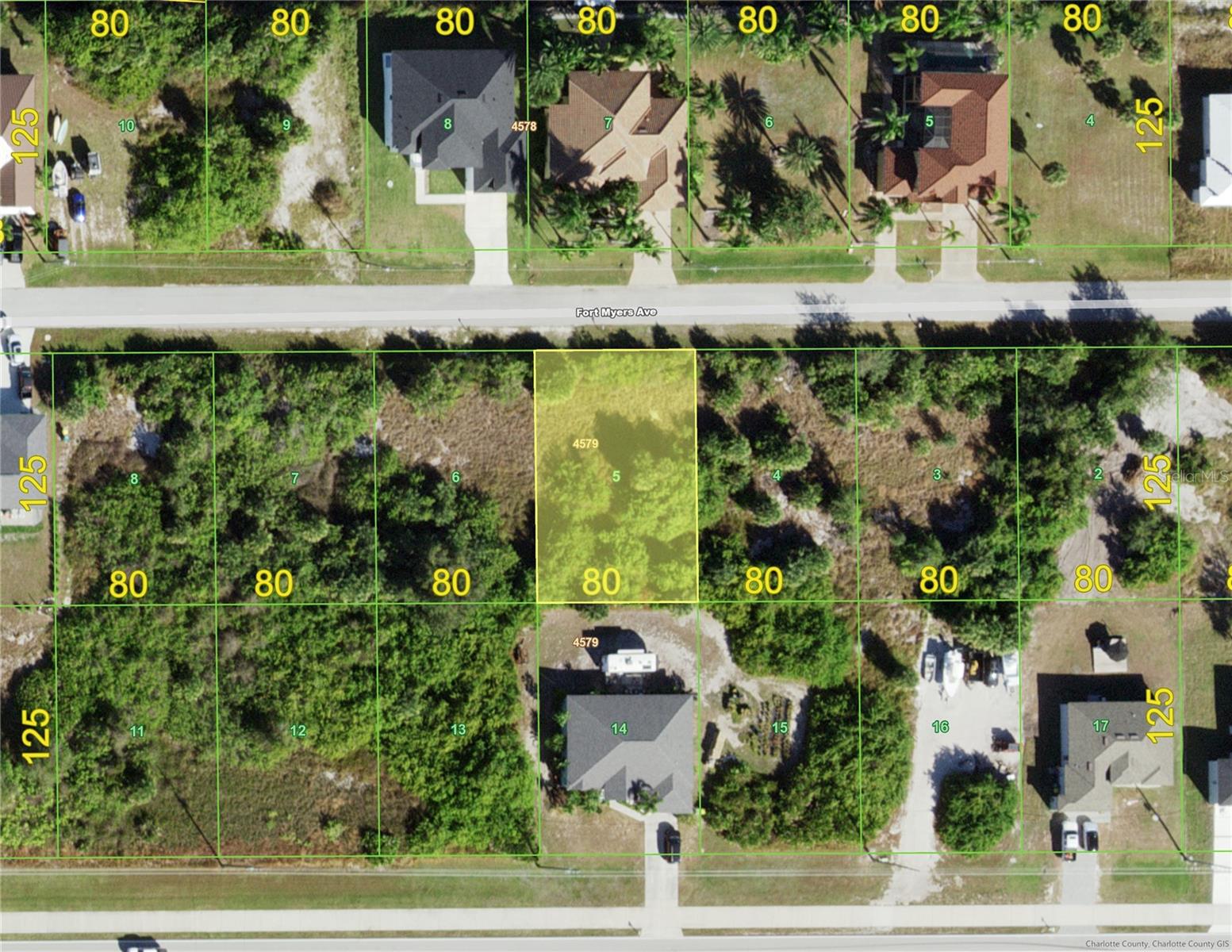 What a great South Gulf Cove offering, across the street from a saltwater canal and some beautiful construction. If you enjoy the idea of being within a short drive of the pristine gulf beaches of Boca Grande and Manasota Key, this would be a great choice for your Florida dream home. CITY WATER and SEWER are available and as you drive through the neighborhood you will see what draws home builders to the area as many beautifully designed homes are being built. Clearing this lot should be relatively easy, so come take a look!