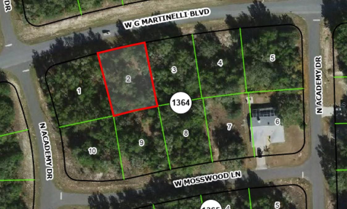 Discover a great opportunity to own vacant land in Citrus Springs, Florida! Located at 1424 W G Martinelli Blvd, this property offers an appealing option for buyers looking to invest in land or explore the possibility of building a future home, subject to local zoning and permitting requirements.

BONUS OPPORTUNITY: The adjacent lot at 1402 W G Martinelli Blvd is also available for purchase! Buyers have the opportunity to acquire one parcel or both side by side, offering additional space and flexibility for future plans.

Whether you're looking for a potential homesite or a long-term investment, explore what this Citrus Springs location has to offer.

Buyer and buyer's agent are responsible for independently verifying property boundaries, lot dimensions, zoning, utility availability, deed restrictions, impact fees, and building requirements.