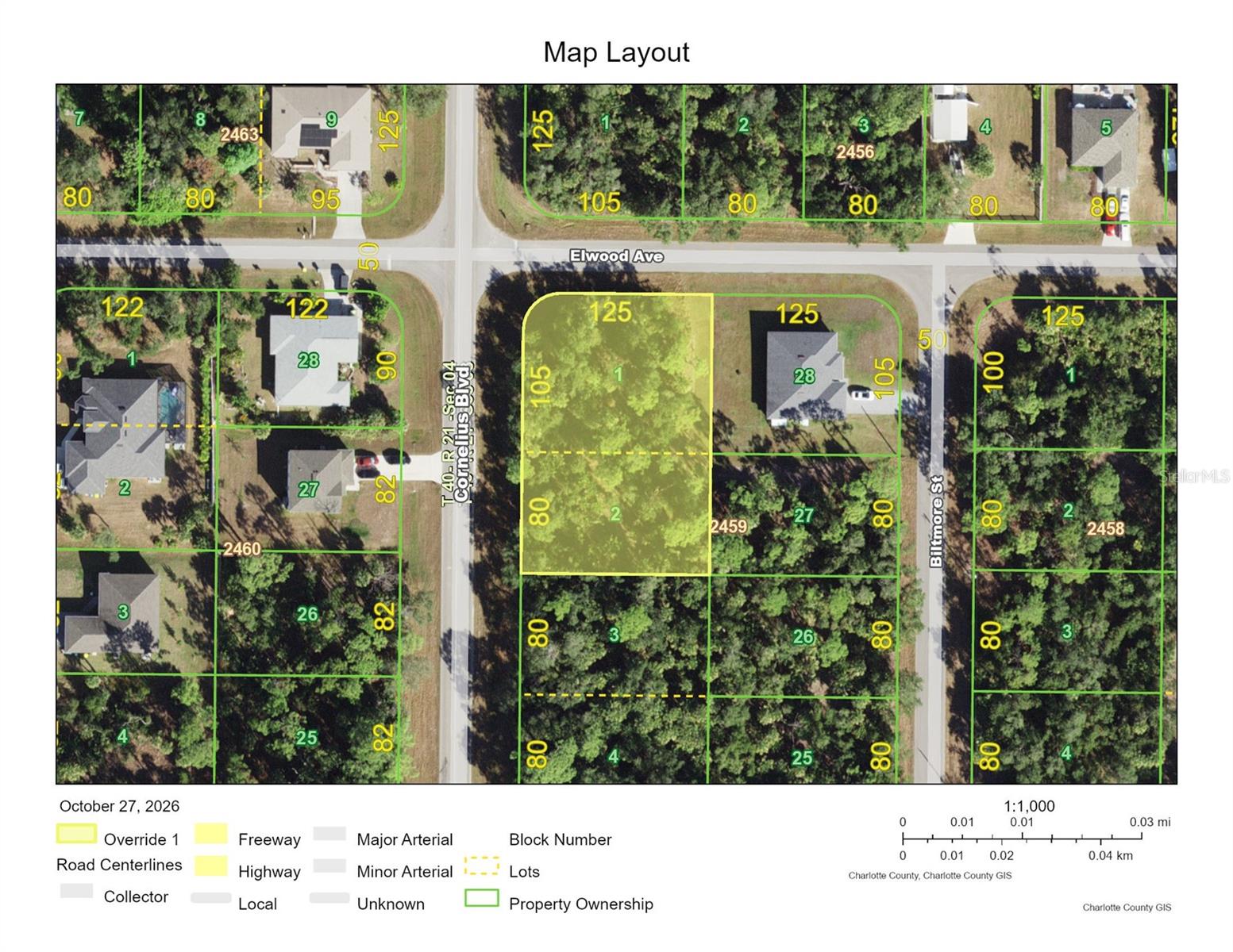 DOUBLE LOT ....   This double lot is located less then mile for US 41 you are approximately 30 minutes to the beaches plus your close to golfing, boating, restaurants & shopping.