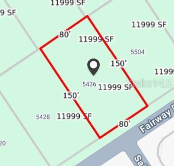 TEE & GRN ESTATES 1ST ADD - Land