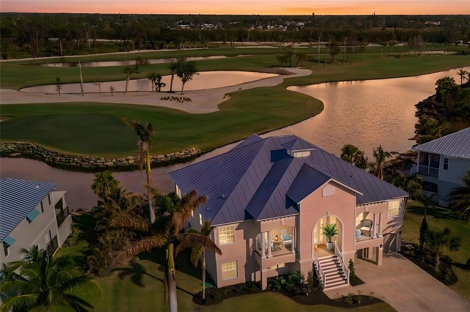 Virtually Staged. Imagine starting your morning in a home where the day begins quietly and naturally. Soft sunlight rises over the fairways of Lemon Bay Golf Club, warming the kitchen as you prepare your first cup of coffee. Open the doors to the lanai and step into the stillness—Lemon Bay breezes, the rustle of palms, and the sound of nature greeting the day. Take a leisurely stroll through this private, gated peninsula where neighbors wave, golfers begin their early rounds, and the Audubon sanctuary slowly comes alive. Here, mornings aren’t scheduled—they’re savored. Settle into your favorite chair on the lanai, watch eagles sweep across the elevated 11th green, or simply enjoy the peaceful beauty that makes Eagle Preserve Estates so extraordinary. As the day unfolds, spend time however your lifestyle inspires. Read, paint, golf, walk the quiet neighborhood, explore Boca Grande, or enjoy the beaches and marinas just minutes away. Afternoons stretch gently here, offering the freedom to embrace simple routines or spontaneous adventures. Evenings bring their own kind of magic. As the light softens and the preserve glows in warm golden tones, the home becomes a serene retreat. Whether you’re hosting friends or enjoying a quiet dinner, the setting creates a sense of calm that feels deeply grounding and deeply yours. Only after experiencing this daily rhythm do the home’s features take on their full meaning. This beautifully updated residence offers generous, light-filled living areas, an inviting kitchen, and private bedroom suites designed for comfort and ease. Large windows and sliding doors frame views of the surrounding nature, creating seamless indoor–outdoor living without the maintenance of a pool, yet plenty of room for those who so desire one. The lanai becomes your everyday sanctuary—perfect for coffee, conversation, or quiet evenings with a soft coastal breeze. Located within the exclusive, gated community of Eagle Preserve Estates—bordered by Lemon Bay to the west and Lemon Bay Golf Club to the east—you’ll enjoy unparalleled tranquility while remaining close to beaches, marinas, dining, and the coveted coastal lifestyle of Englewood and Boca Grande. 10030 Eagle Preserve Drive is a residence where the rhythm of your day slows, deepens, and begins to feel like it truly belongs to you.