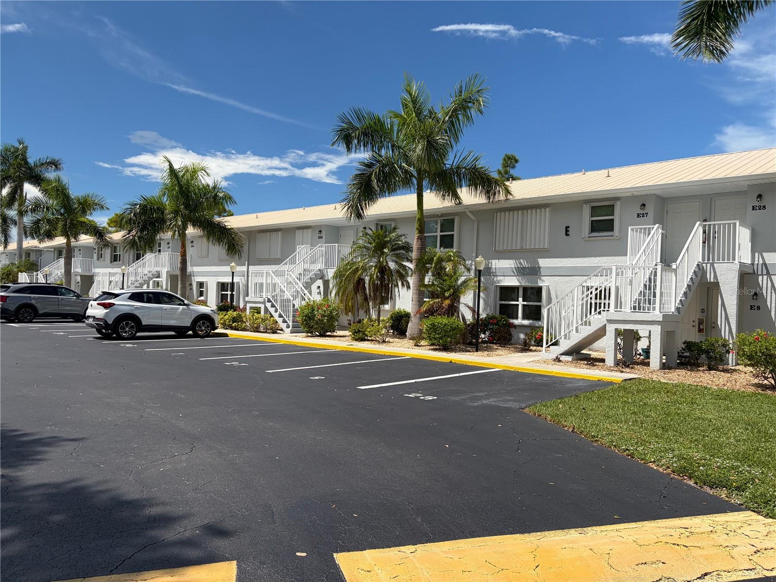 2 bedroom 2 bathroom condo located in the quiet Punta Gorda community of Deep Creek. This second floor fully furnished condo is located near the Deep Creek golf Course and features new impact windows and doors in addition to hurricane shutters. New roof installed in 2016. The condo association features a clubhouse, BBQ grills and community heated pool.