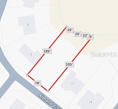 Oversized lot in the preferred section of Silver Springs Shores.  No HOA fee, no trailers, only site-built homes.  Free community center with
pool and fitness center.  .35 of an acre