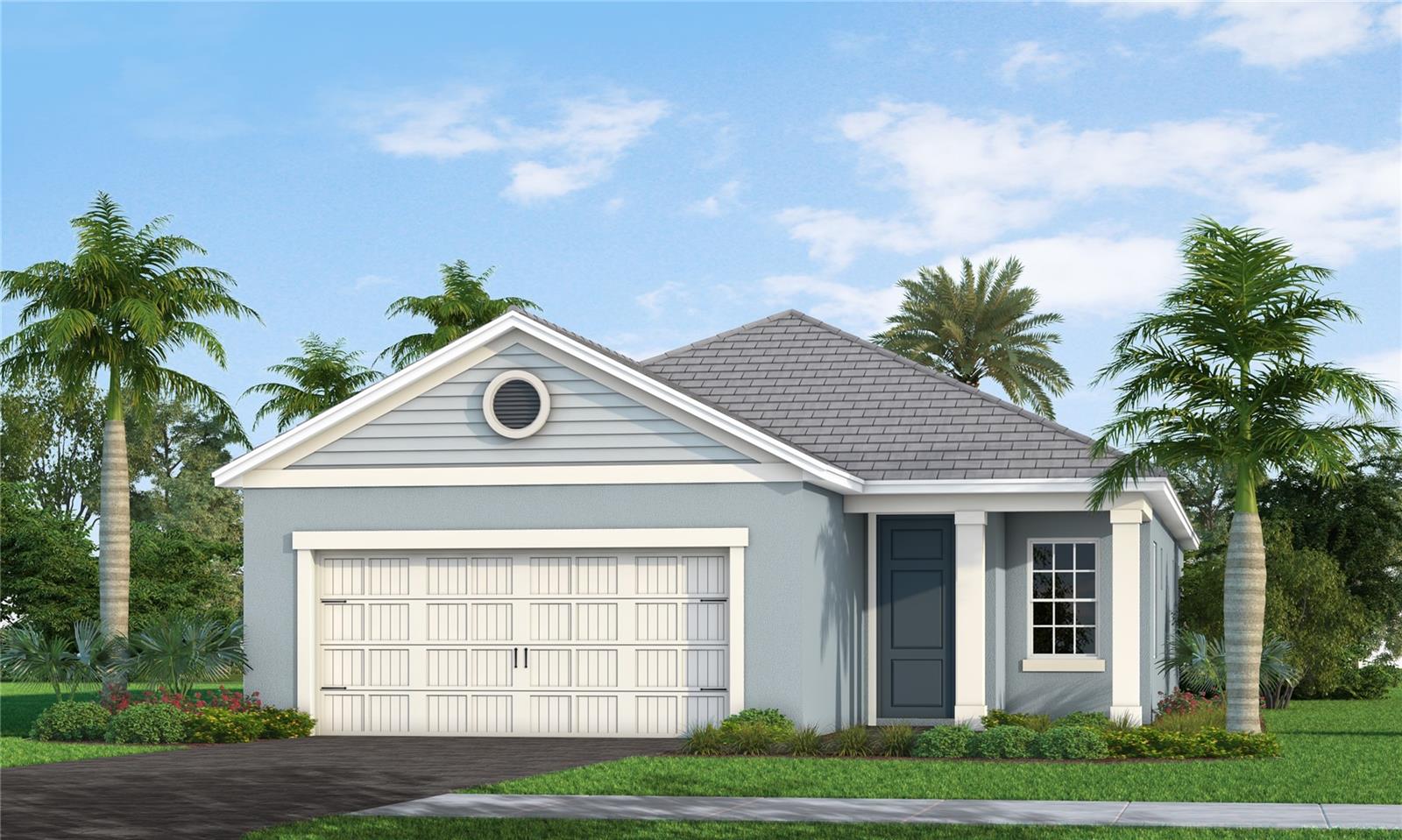 Under Construction. Step into this thoughtfully crafted 3-bedroom, 2-bath home in Wellen Park, Florida that has tile throughout the entire home. With charming curb appeal and a bright, open floor plan, it’s ideal for both daily living and hosting guests. The expansive living space connects effortlessly to a stylish kitchen complete with ample counter space and a breakfast bar for casual dining. The primary suite offers a peaceful escape, featuring a well-designed en-suite bath and spacious closet. Two additional bedrooms provide versatility for guests, family, or a home office. Set on a desirable corner lot, the home offers added privacy and outdoor space. Located in the heart of Wellen Park, you’ll enjoy convenient access to shopping, dining, community amenities, and nearby Gulf Coast beaches.