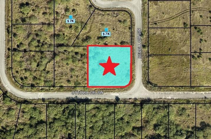 Explore the potential of this vacant lot located on Ottowa Cir SW in Palm Bay. Don't miss this opportunity to own approximately 0.35 acres in Port Malabar Unit 53. Whether you're looking to invest in Florida real estate or secure a property for the future, this lot offers an opportunity to own land in a growing Brevard County community. Enjoy convenient access to area shopping, dining, schools, parks, and major roadways. Don't miss the chance to explore the possibilities this property has to offer! Buyer to verify zoning, permitted uses, utilities, lot dimensions, and any applicable building requirements with the appropriate authorities. This lot may qualify for up to 90% financing.