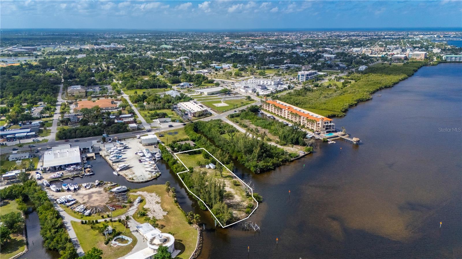 1.30 Acres Zoned RMF10 with Waterfrontage along the Canal and the North Tip Lots are directly on Charlotte Harbor/Peace River, Listing is for Four (4) Parcels for a total of 5 Lots. Located off of East Marion Ave within a Short Drive to I-75/HWY 17/Duncan Road, US 41 (Tamiami Trail).