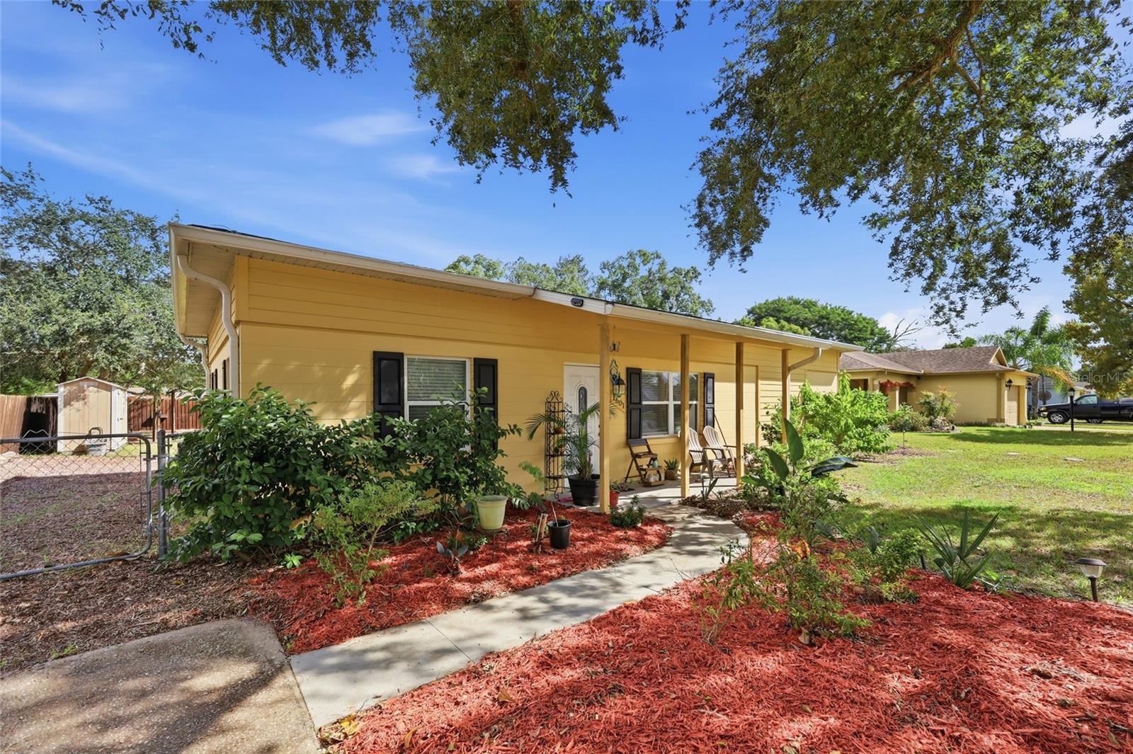 TIMELESS CHARM, MODERN COMFORT & NO HOA IN THE HEART OF ORLANDO!

Welcome to this charming, traditional ranch-style home, where classic character meets everyday convenience! Nestled on nearly a quarter-acre of land with NO HOA and a FULLY FENCED PROPERTY, this delightful 2-bedroom, 1-bath residence offers a rare combination of privacy, flexibility, and an unbeatable Central Florida location.

From the moment you arrive, you’ll appreciate the inviting curb appeal, mature shade trees, and welcoming front porch. Step inside to discover a cozy yet functional floor plan featuring tile flooring throughout, comfortable living spaces, and a thoughtfully designed kitchen with stainless steel appliances, ample cabinetry, and modern conveniences.

Step outside and discover one of this property’s greatest highlights — an expansive, fully fenced yard offering endless possibilities! Whether you envision weekend barbecues, entertaining family and friends, creating your dream garden, or simply relaxing under the Florida sunshine, this outdoor space provides the freedom to make it your own. The spacious covered back patio creates the perfect setting for morning coffee, peaceful evenings, and year-round outdoor enjoyment.

Enjoy added peace of mind with valuable improvements, including a 2018 roof, electrical updates in 2018, plumbing updates in 2019, a tankless water heater installed in 2019, and a heat pump system installed in 2019. An interior laundry area adds convenience to everyday living.

PRIME ORLANDO LOCATION! Conveniently situated near Valencia College, the University of Central Florida, Full Sail University, AdventHealth East Orlando, shopping, restaurants, and major roadways, including SR 417 and SR 408, making it easy to enjoy everything Central Florida has.
