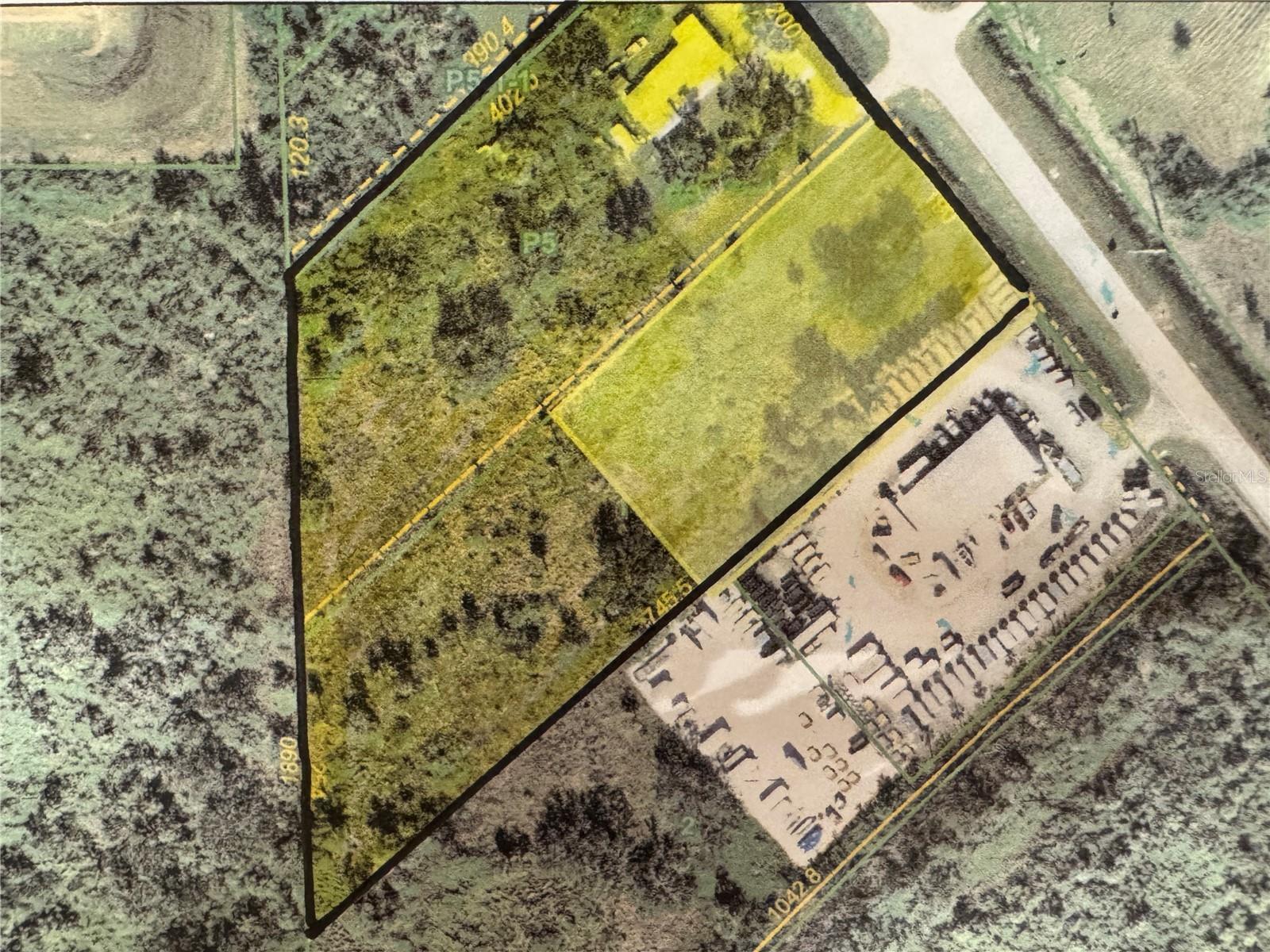 POSSIBILITY OF OWNER FINANCING! Rare 5+ Acres of Commercial General zoned property directly on Taylor Rd with 390' Frontage. Two parcels to only be sold together including 2739 Taylor Rd and 2741 Taylor Rd the "Campbell Subdivision, Lot 1" with recent platting completed and approved through Charlotte County. A building exists at 2739 Taylor Rd, and is not part of consideration of the sale. Existing double driveway for immediate access into the property. Existing public water, septic system, and gas line. Refer to updated survey and legal description in attachments. Perfect location close to US41, Jones Loop, I-75, and the Punta Gorda Airport.