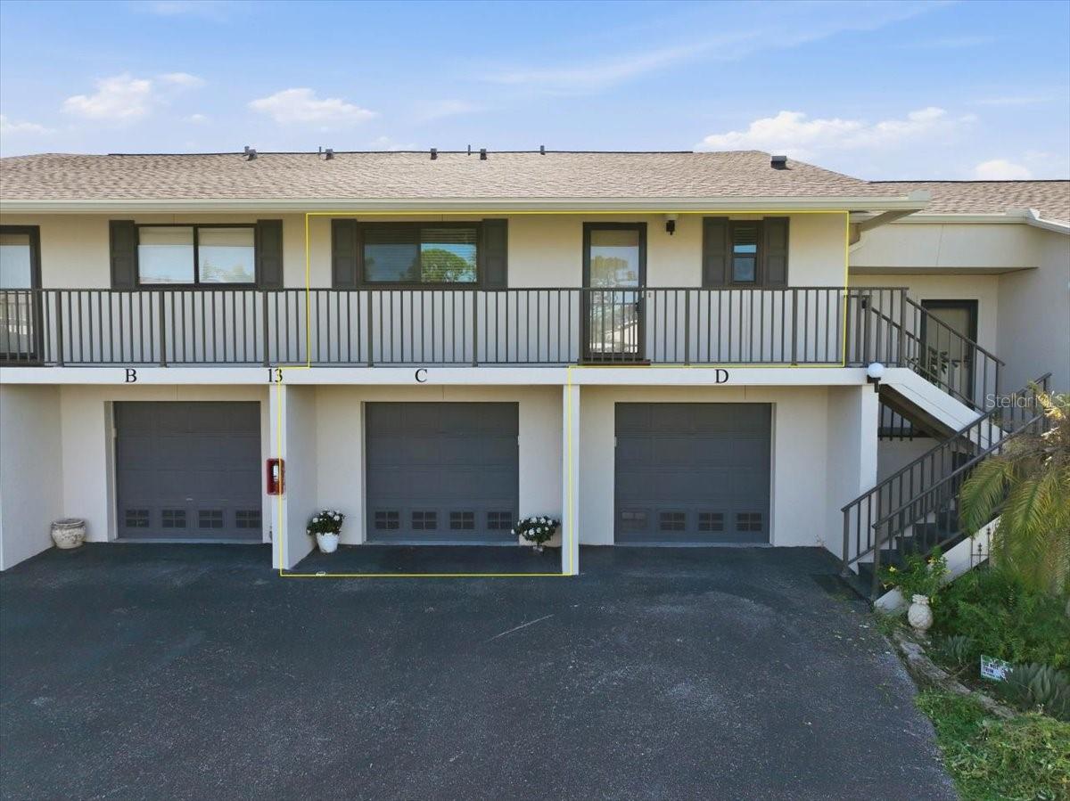 TURNKEY FURNISHED | 2 BEDROOMS | 2 BATHROOMS | FOREST PARK CONDOMINIUM

Florida living is calling! Welcome to this beautifully updated, turnkey furnished 2-bedroom, 2-bath condo in Forest Park, a pet-friendly community offering an outstanding selection of amenities. And here's an added bonus — this is NOT a 55+ community!Step inside and discover a bright, inviting interior featuring an open living and dining area with soaring cathedral ceilings. The thoughtfully designed floor plan creates an easy flow between the kitchen and main living spaces, making it ideal for entertaining family and friends. Sliding glass doors extend the living area into a glass-enclosed Florida room, where you can unwind while enjoying peaceful greenbelt views.The updated kitchen combines charm and functionality with cottage-style cabinetry featuring soft-close doors and drawers, newer countertops, and a stylish backsplash. Samsung appliances include a stove and microwave installed in 2019, a refrigerator from 2018, and a dishwasher added in 2022. Tile flooring, a ceiling fan, and a convenient closet pantry complete this welcoming space.The primary suite offers a relaxing retreat with wood laminate flooring, two wall closets, and a ceiling fan. Sliding glass doors provide direct access to the Florida room, allowing natural light to fill the space. The en-suite bathroom features tile flooring,custom shower with glass doors, and a vanity with solid surface top. The guest bedroom includes a wall closet, twin murphy beds, ceiling fan, and convenient access to the second bathroom. The vinyl-enclosed Florida room is a wonderful extension of the living space, offering the perfect setting for morning coffee, afternoon relaxation, or enjoying the tranquil outdoor scenery. A conveniently located laundry closet houses the stacking washer and dryer just off this area.Additional features include a 2023 roof, and an attached tandem garage with room for a boat and vehicle or 2 vehicles and more.Forest Park offers a lifestyle you'll love! Residents enjoy a clubhouse, heated swimming pool, tennis courts, pickleball, shuffleboard, and boat and RV storage. The community is also pet-friendly with no weight limit for pets, making it an appealing choice for animal lovers.Whether you're searching for a full-time residence, seasonal escape, or an investment opportunity, this furnished condo offers comfort, convenience, and community amenities in one attractive package. Simply bring your suitcase and start enjoying the Florida lifestyle! RECENT 4PT AND WIND MIT INSPECTIONS AVAILABLE UPON REQUEST