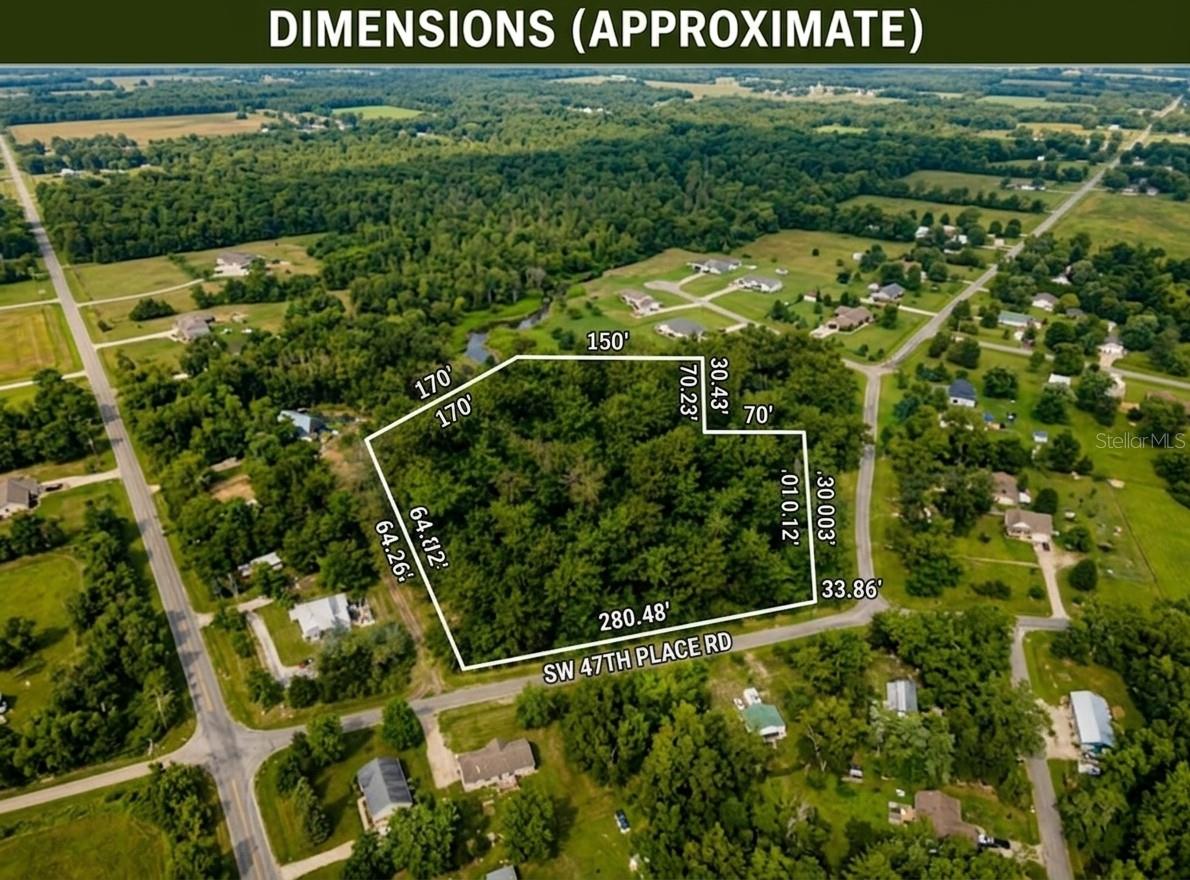 Oversized 2.17-acre homesite in desirable Westwood Acres South! Zoned A-1, allowing for mobile, modular, or site-built homes. No HOA, outside the flood zone, and no wetlands. Plenty of room for a custom home, garage, workshop, RV/boat storage, pool, gardens, or other outdoor amenities. Peaceful country setting with mature trees and spacious surrounding properties. Conveniently located between Ocala and Dunnellon with easy access to SR 40, I-75, shopping, dining, medical facilities, Rainbow Springs, and outdoor recreation. Power in the area, well and septic required.