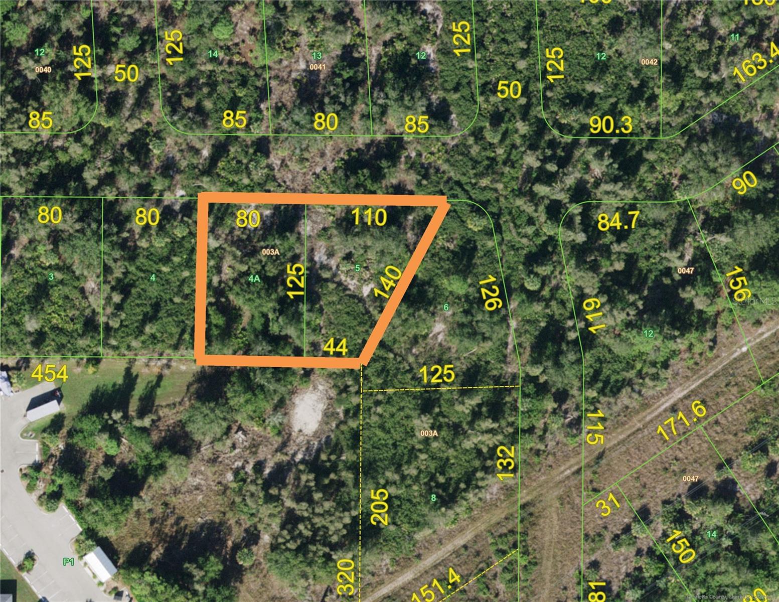TEE & GRN ESTATES 1ST ADD - Land