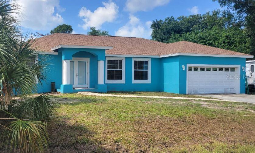 Nice three bedroom, two bath home on Pine Island located near Pine Island Center.  This single family home consists of over 1,419 sf of open living area with a two-car garage.  The home is less than a mile away from Pine Island Elementary, the island's new Publix, Pine Island Library and several park and recreational areas.  The family home sits on a large double lot with close to half an acre of land with a very spacious back yard.  The back and sides of the lot are wooded for extra privacy with a fire pit for entertainment.  Newer flooring throughout the home with carpet in two bedrooms and tile in the kitchen, living room and bathrooms.  A new shingle roof was put on in December 2022.  This home is perfect for a family or individuals looking for Island Living close to area retail and restaurants.  This home is being sold by the owner direct.  No flooding from recent hurricanes.