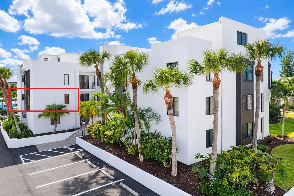 ISLAND LIVING AT ITS FINEST! Welcome to Tamarind Gulf & Bay, a highly desirable condominium community on beautiful Manasota Key, just steps from the gorgeous sandy beaches of the Gulf! Whether you're searching for your own tropical retreat or an income-producing investment, this condo offers the perfect opportunity to enjoy the Florida lifestyle!
The beautifully updated kitchen features attractive maple cabinetry, granite countertops, coordinated and stylish stainless appliances, and a convenient breakfast bar. 
The spacious primary bedroom features comfortable carpeted flooring, two wall closets, and an ensuite bath with an updated shower, newer vanity with solid surface countertop, new toilet, and tiled flooring. The guest bedroom also offers carpeted flooring, a wall closet, and impact-resistant sliding glass doors opening to a charming French balcony. The guest bath features an updated vanity with solid surface countertop, new toilet, combination tub/shower, and tiled flooring.
IMPORTANT UPDATES include a new A/C system and water heater in 2020, along with an updated electrical panel. Additional conveniences include covered parking, a private storage closet for each unit, and laundry facilities on every floor. BEST OF ALL, THIS BUILDING IS ONE OF THE FEW IN THE COMMUNITY WITH AN ELEVATOR!
Tamarind Gulf & Bay offers a wonderful island lifestyle with community amenities that include a heated swimming pool, clubhouse, outdoor grills, & plentiful boat slips and docks. Your maintenance fees cover water and sewer, basic internet and cable, building maintenance and insurance, management, pest control, and maintenance of the pool, clubhouse, and docks. Pet lovers will appreciate that TWO PETS ARE WELCOME, WITH NO WEIGHT RESTRICTIONS!
The location couldn't be better! Enjoy nearby waterfront dining, charming local shops, kayaking, fishing, and nightlife, along with the popular Thursday Farmers Market on Dearborn Street in historic Englewood.
AN ADDED BONUS FOR INVESTORS! A tenant is in place for January through March 2027, generating great rental income. With a minimum rental period of just two weeks and strong demand for island vacation rentals, this property offers excellent income potential when you're not enjoying it yourself.
YOUR MANASOTA KEY PARADISE AWAITS! Enjoy the beach, embrace the island lifestyle, and let your investment work for you!