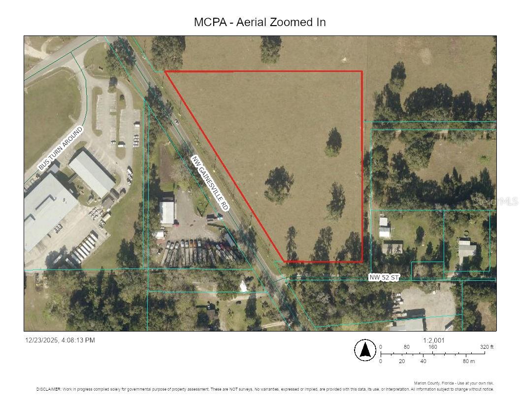 Prime NW Ocala development opportunity! This large B-4 lot totals approximately 6.16 acres and offers excellent frontage on NW Gainesville Road. Well located in a busy and growing area, this site offers huge potential for a multitude of options. The B-4 zoning designation accommodates a wide range of uses, making this an ideal site for users or investors seeking versatility, accessibility, and long-term growth potential. Lot has a DRA Easement already in place on NW corner, see attached drawings.