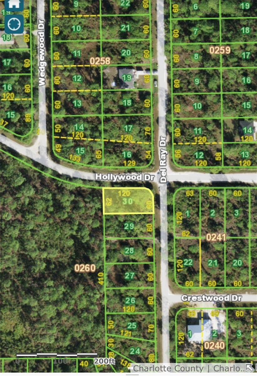 Corner lot with new homes being built around! Easy access to US 41 and I-75. Quiet country-like setting but close to everything. With NO Deed Restrictions and NO HOA this is the perfect lot! Lot is not in a Scrub-Jay area. Close to Golf Courses, Historic Downtown Punta Gorda, Fisherman's Village where you can enjoy Waterfront Dining, Unique Boutiques, Sunset Cruises and Fishing Charters for World Class Fishing. Punta Gorda Airport is a few miles away. Electric running on the road. LISTING AGENT IS THE OWNER AND WILL PAY ALL TITLE CLOSING COSTS.