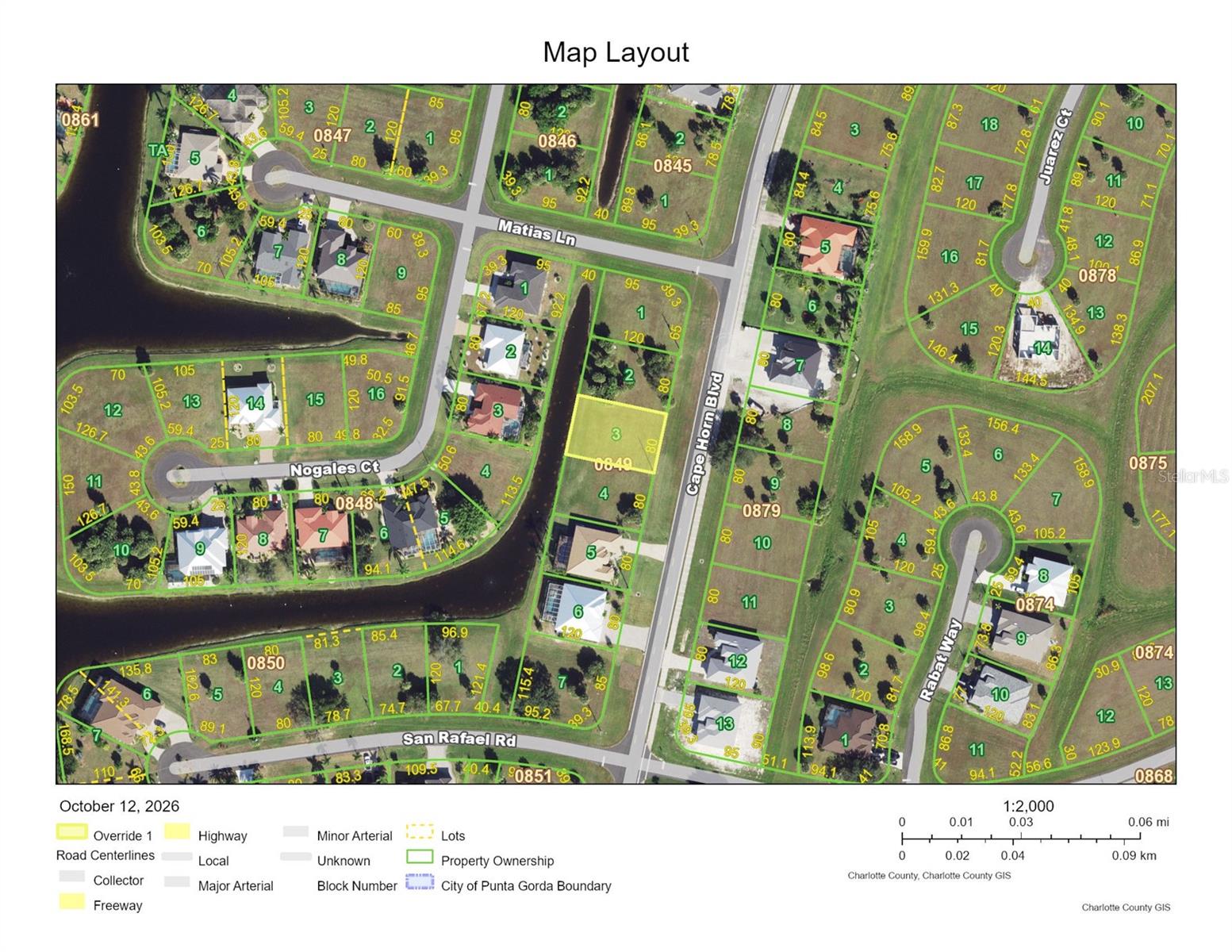BURNT STORE LAKES - Land