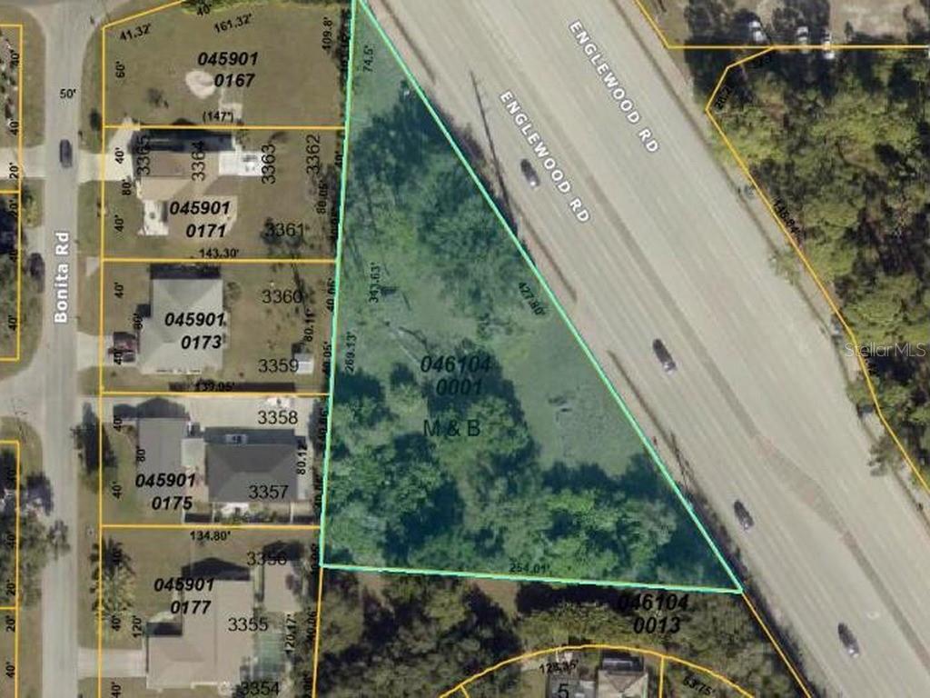 NOT PART OF A SUBDIVISION - Land
