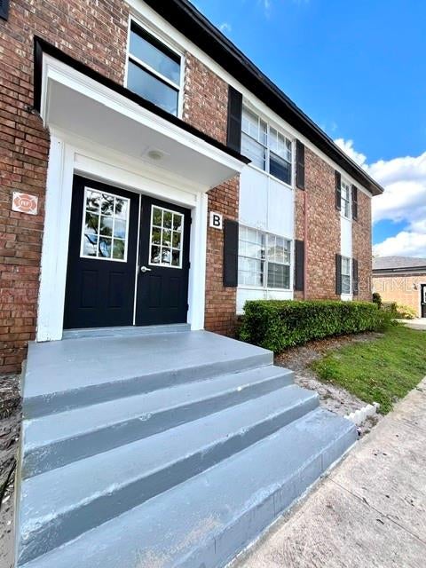 Great opportunity to call this home and just in time for the holiday season! Spacious 2nd Floor Condo with 2 bedrooms and 1 bath. Step inside to a very spacious open living area with a large window letting the light stream in. In the kitchen you can create all your culinary delights which can be enjoyed in the dining area just steps away with a roomy pantry. Down the hallway you will find the bedrooms and bathroom. Your primary bedroom is located to the front of the unit allowing an overside space with a built-in closet. Toward the back of the unit you will find the second bedroom with a built-in closet. The bathroom offers a tub/shower combo with vanity. For extra storage there is a nice sized coat closet in the hallway along with a nice sized linen closet. Sliding doors off the dining open to the covered balcony with views of the common areas and community pool. *2026 Refrigerator, 2024 Kitchen counter and cabinets, 2024 bathroom vanity and mirror. Bring your vision and turn this unit into a masterpiece. In the building next door you will find the laundry facilites. Community offers 2 community pools, dog walk areas, picnic areas and ball courts. Easy of transporation with a Lynx bus-stop at the entrance of community and easy drive to shopping, dining, airport, local schools and colleges. No sight unseen offers. Equal Housing Opportunity.