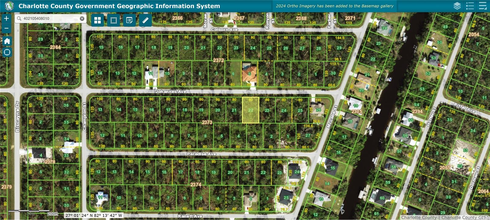 PORT CHARLOTTE SEC 038 - Land