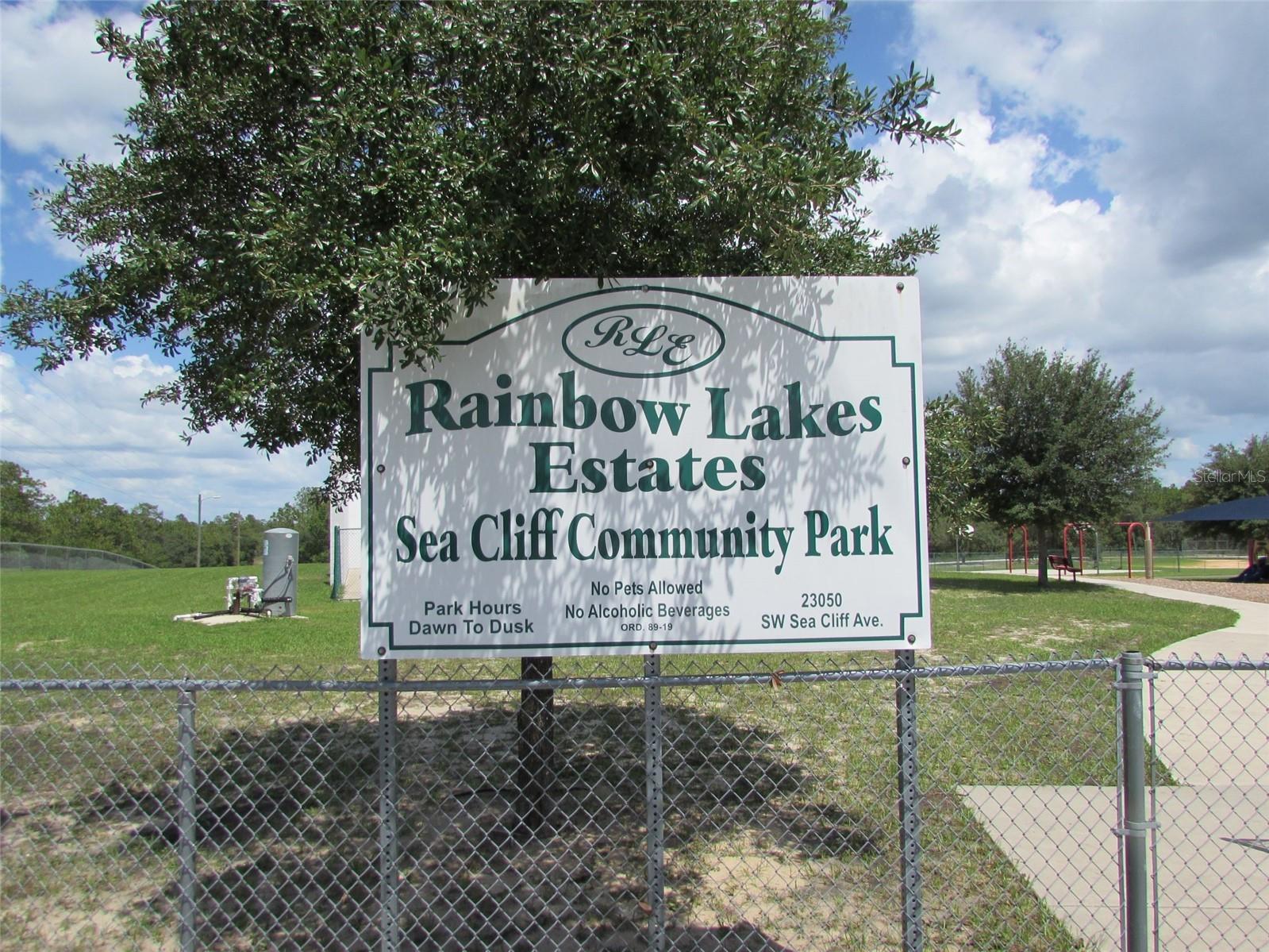 RAINBOW LAKES ESTATE - Land