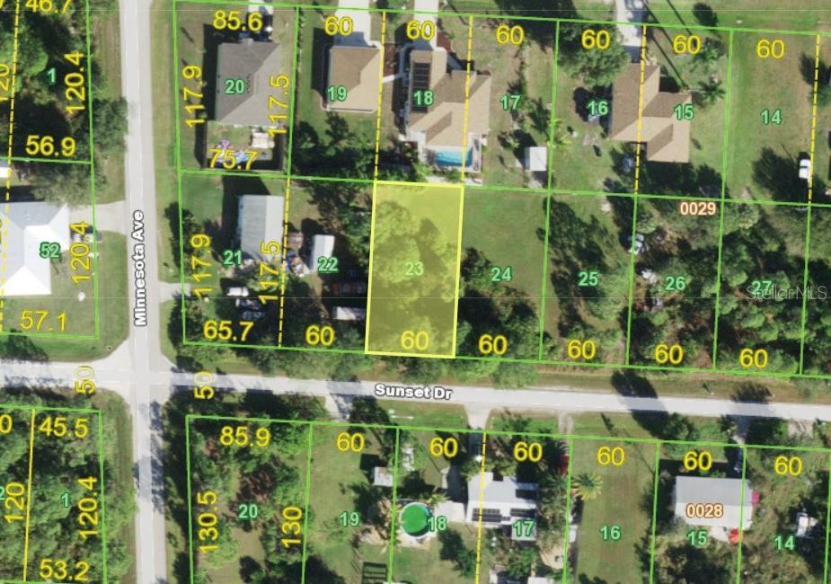 Discover a fantastic opportunity to build your dream home on this buildable 0.16-acre residential lot located at 27408 Sunset Drive in Punta Gorda, Florida. Situated within the well-established Tropical Gulf Acres subdivision in Charlotte County, this parcel spans approximately 7,049 square feet, offering room to design a home that fits your vision. The lot benefits from convenient access via a paved road, streamlining the building process. Zoned RSF3.5 for single-family residential use, this property offers practical building potential. With no HOA to worry about, buyers have added flexibility and freedom in their build plans. This Punta Gorda lot presents an affordable entry point into one of Southwest Florida's fastest-growing communities, ideal for future homeowners or investors looking to secure land in a desirable and expanding area. This lot is also listed as a pre-construction home under MLS# A4691353. The land may be purchased separately, with no obligation to use any particular builder.