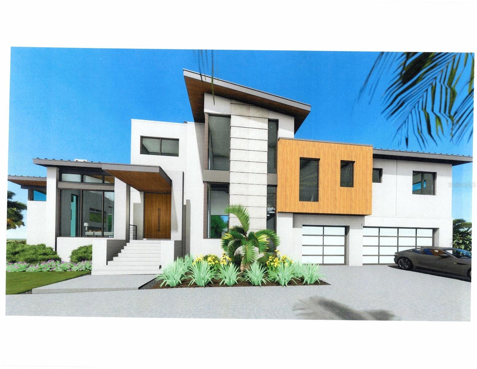 Pre-Construction. To be built. Under Construction. Welcome to 5174 Sandy Cove Ave, a pinnacle of contemporary elegance nestled in the heart of Sarasota, Florida. Designed by architect Mark Sultana. This 3900 sq foot new construction home epitomizes the fusion of exquisite design and impeccable craftsmanship, promising an unparalleled sanctuary for its new owner. Positioned just minutes from Sarasota's pristine white sand beaches, dynamic city life, and a wealth of amenities, this residence seamlessly harmonizes tranquility with convenience. Its proximity to major thoroughfares, shopping districts, culinary delights, and recreational hubs ensures a lifestyle of unparalleled ease and accessibility. The expansive backyard, complete with an open pool area and 275 feet of corner canal lot, featuring a dock and 10,000 lb boat lift, offers endless opportunities for relaxation, recreation, and waterfront adventures, providing direct access to Sarasota's endless waterways. Thoughtfully designed with energy efficiency and cutting-edge smart home technology, this residence promises a lifestyle that transcends the ordinary, ensuring comfort and sophistication for generations to come. 5174 Sandy Cove Ave isn't just a home—it's a lifestyle, an embodiment of coastal living in one of Sarasota's most coveted neighborhoods. Seize the opportunity to make this exceptional property your own and embark on the ultimate Florida dream. Estimated time to complete is approximately 8 months